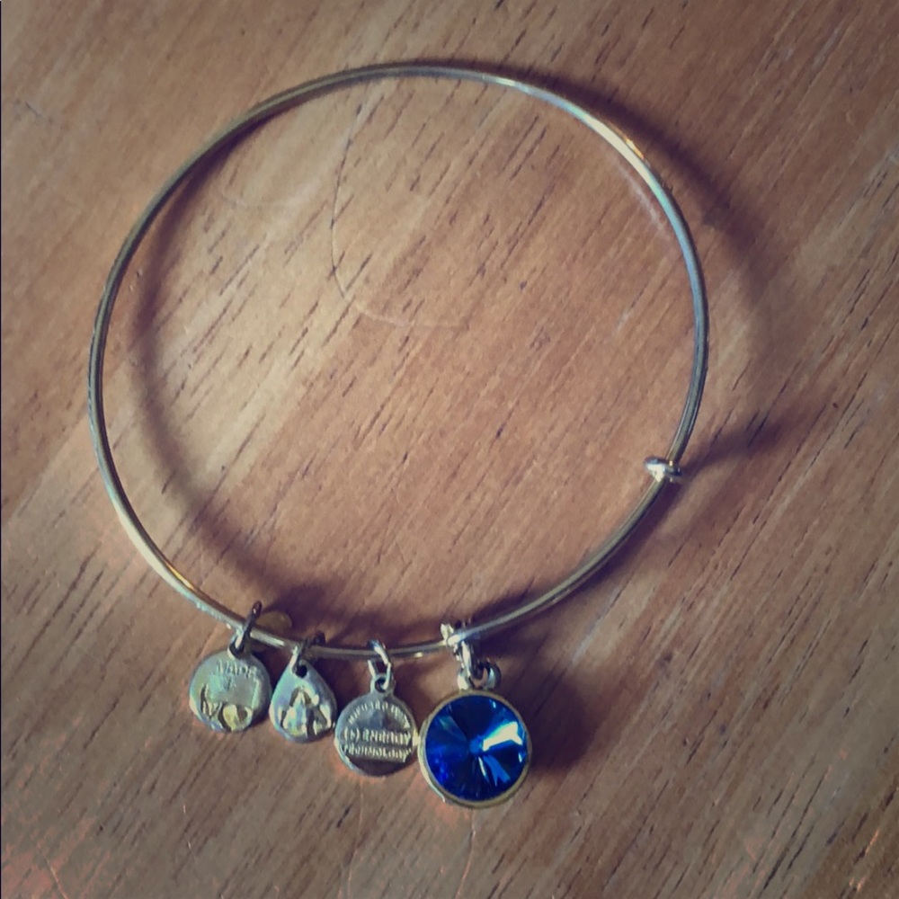 Alex and Ani Bracelet -September birthstone